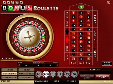 bonus roulette online